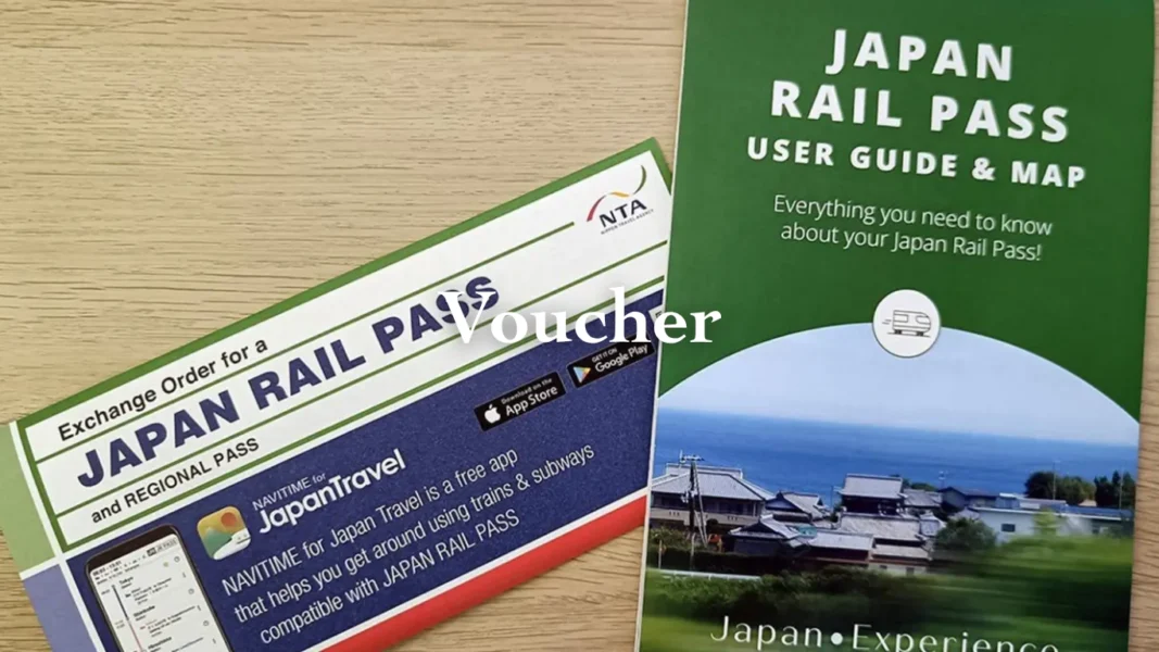 Japan rail pass, Voucher